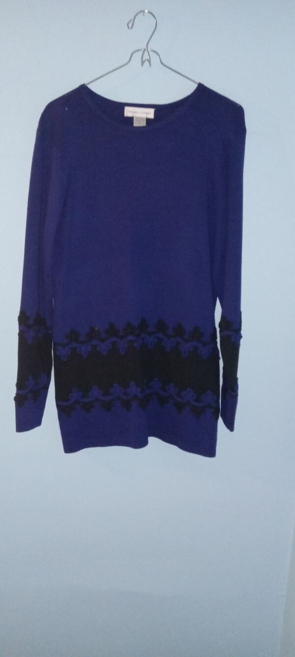 Vintage Casual Corner sweater with skirt.